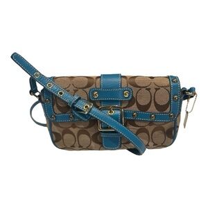Coach Tiffany blue crossbody